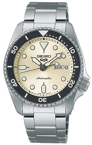 SEIKO Quadrante monocromatico 5 sport skx automatico midi (38 mm) / acciaio inossidabile SRPK31K1