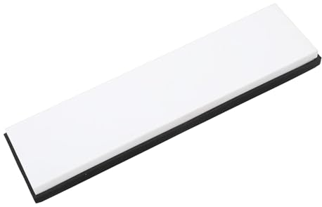 XHTLLO Pietra per Affilare, Pietra per Affilare Coltelli a Doppia Faccia, Pietra per Affilare Grana 6000 per Cucina, Coltelli da Pesca, Pietra per Affilare Pietra Bianca Portatile