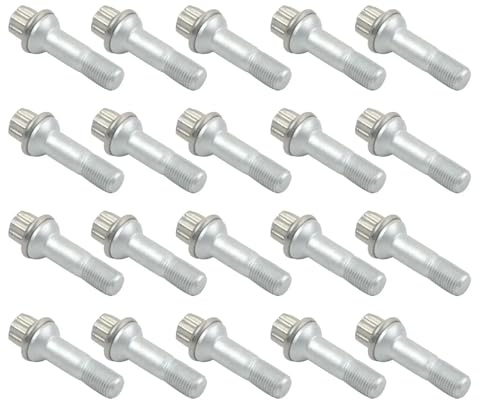 0009902207 0009905407 20x Pernos de rueda de repuesto de acero inoxidable para GL GLA GLC GLE GLS GLK G S ML R Clase X290 N293 H243 W447 V297 X243 V295