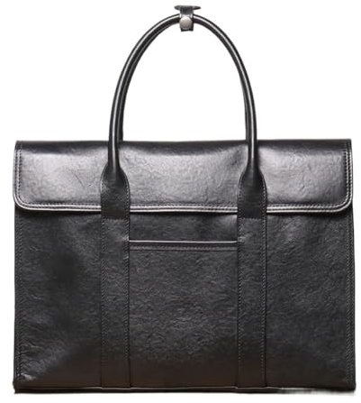 Men's Genuine Leather Business Bag Cowhide Wearing Trolley Case Business Briefcase Large Capacity Laptop Case