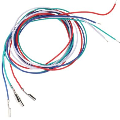 Abaodam Ersatzkabel für Phonographen, Plattenspieler, Zubehör, Phonographenkabel, Bleikabel für Stereo-Kabel für Kupfer, 4 Stück