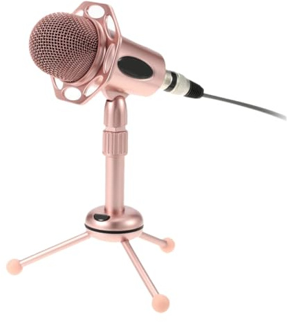 Yardenfun Tischmikrofon Aus Mikrofon-zubehör Praktisch Für Computer Spiel Live-Streaming Voice-Chat Kompakt Leichtgewichtig