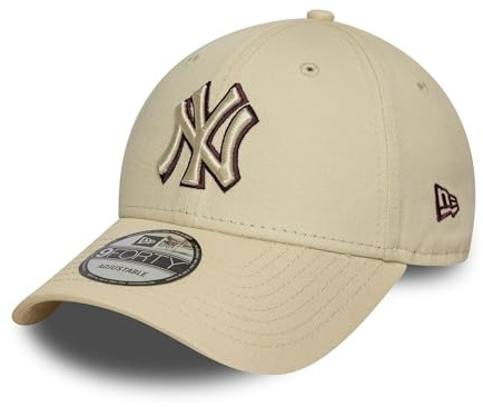 New Era New York Yankees 9Forty Team Outline Cap Beige