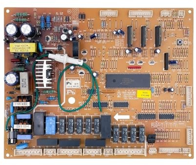 Carte de commande de réfrigérateur d'occasion, compatible avec Siemens, référence 30143D5050, circuit imprimé, pièces détachées for réfrigérateur et congélateur.