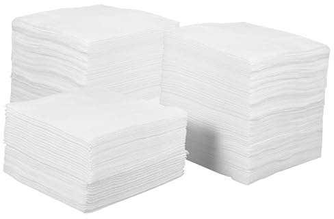 BETOOKY 400 Stück Vliesstoff Makeup Entferner Pads Atmungsaktive Reinigungspads Tiefenwirksame Porenreinigung für Empfindliche Haut Einweg Kosmetikentferner Tücher
