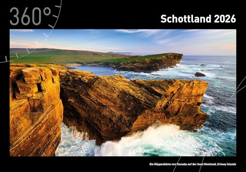 Schottland Premiumkalender 2026 (360° Premiumkalender 2026: Format 50 x 35 cm)