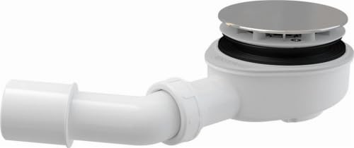 AlcaPlast A491 Ablaufgarnitur Dusch Ablauf ø 90mm Abfluss | für Duschwannen mit Ablaufabdeckung
