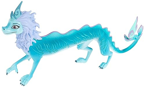 Bullyland 11502 – leksaksfigur vattendrake Sisu från Walt Disney Raya och den sista draken, ca 23 cm, detaljrik, perfekt som en liten gåva för barn från 3 år