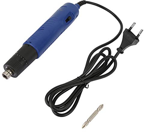 Cacciavite Elettrico, Cacciaviti Elettrici Portatili Coppia 1/4 Coppia Regolabile Per Elettrodomestici Giocattoli Mobili Per Auto (EU Plug 220V)