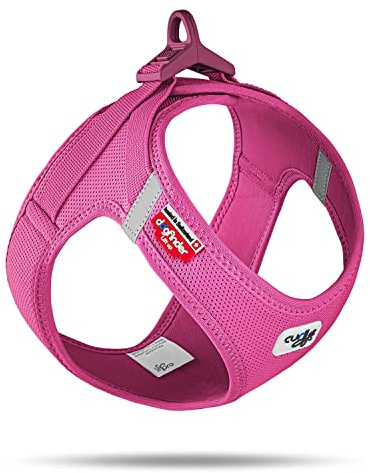 Vest Harness curli Clasp Air-Mesh Fuchsia L
