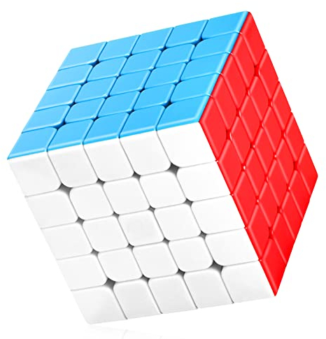 Zauberwürfel Speedcube Original, TOYESS 5x5 Speed Cube Magic Würfel Kinder und Erwachsene, Stickerless