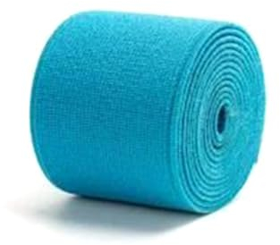 ELSKBRUN 5 Meter 4cm breites farbiges verdickendes Gummiband für DIY-Unterwäsche-Nähzubehör, Himmelblau, 40mm