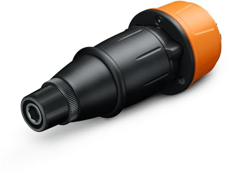 Fein QuickIN Tiefenanschlag, maximaler Einstellweg 12mm, Kompatibel mit allen Fein Akku-Schraubern mit QuickIN Schnittstelle, 64203025010