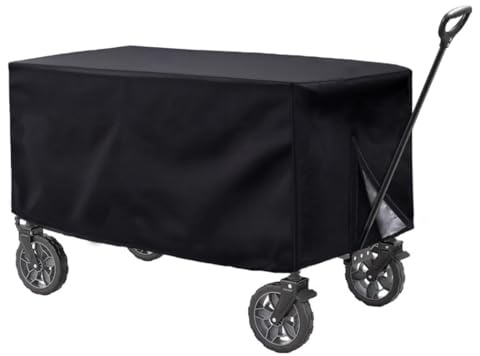 VOANZO Copertura Pieghevole per rimorchio da Campeggio, Copertura in Tessuto Oxford Spesso 420D per Carrello da Campeggio, Impermeabile per Esterni (97x56x51cm 420D)