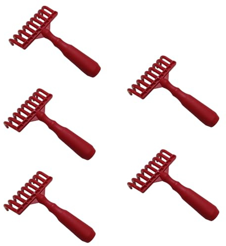 Generico RASTRELLO Pettine Manuale 9 Denti 5pz RACCOGLI Olive con Filettatura VALGARDEN