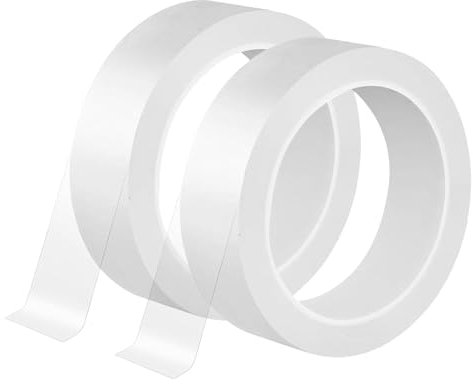 Parthan 2 Rolls Window Weather Sealing Tape, 3cm x 10m Waterproof Isolation Adhesive for Insulation, Draft & Noise Reduction, Weatherproof Sealing Tape, Home Insulation Tape, Clear