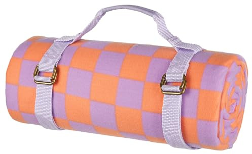 BUTLERS Picknickdecke Outdoor 200x200 cm - GET Together - waschbare Campingdecke XXL mit Klettverschluss und Tragegriff | Stranddecke für Garten, Ausflüge & Park | Picknick Matte wasserabweisend