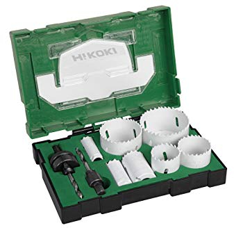 Hitachi Lochsäge-Set 40030032 11 teilig (Box III), 10 W, 240 V