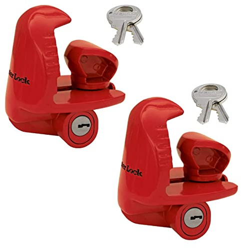 Master Lock, universalgröße, passend für Kupplungen von 48 mm, 51 mm und 59 mm, Anhängerschlösser 389DAT, 2er-Pack