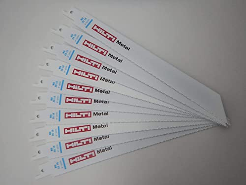 HILTI MB 20 18 200x09x19mm SÄGEBLATT BLATT SÄGE SÄBELSÄGE BLECH ROHR PROFIL (25)