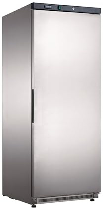 Ristoattrezzature Armadio congelatore refrigerato in acciaio inox 1 anta 600 lt statico -10-22°C - ZX