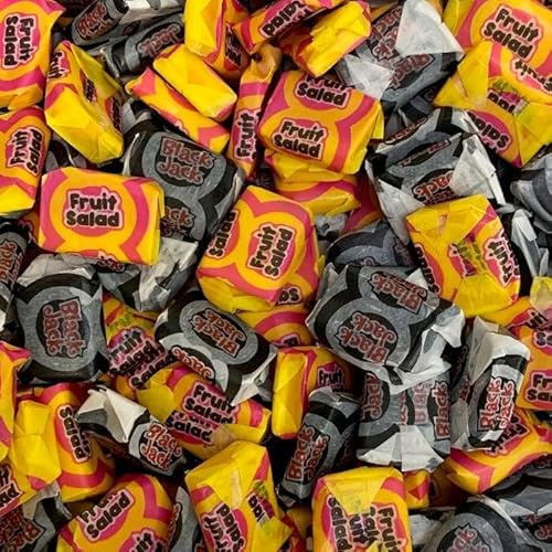 Black Jack & Fruit Salad Chews Mix 225g Sweet Pouch