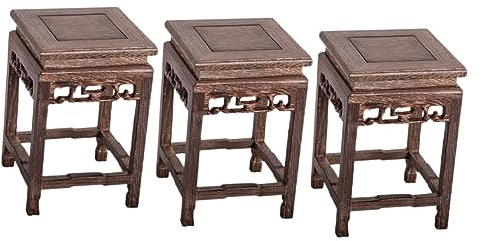 pflanzenständer, blumenstand, blumenstander Blumenregal pflanzenhocker pflanzentopf blumentopf hoch indoor holz seule Garten Blumentreppen Pflanzentreppe Ablagen deko gold metall weiß schwar
