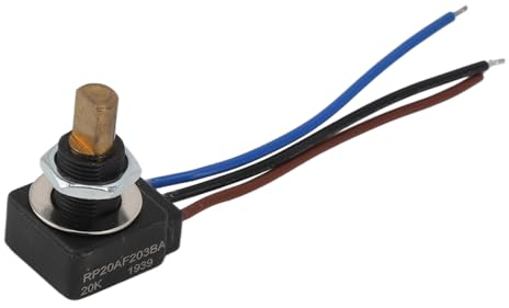 Lineares Taper-Potentiometer, Einstellbarer Widerstandswiderstand, 320°-Drehwinkel-Potentiometer, IP65, Wasserdicht, 0,25 W Nennleistung, Wasserdichtes Potentiometer