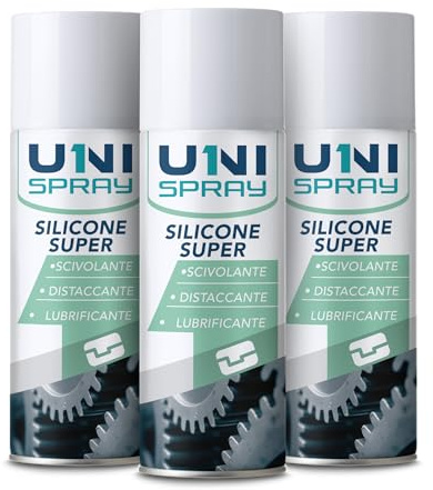 Silicone Spray 400 ml - spray al silicone per gomma e plastica