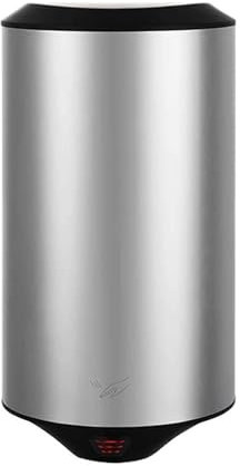 Asciugamani Elettrico In Metallo Da 1150 W, Asciuga Mani Elettrico In Acciaio Inox, Asciuga Mani Automatico, Asciuga Mani Commerciale, Asciuga Mani Force, Corpo Compatto(Silver)