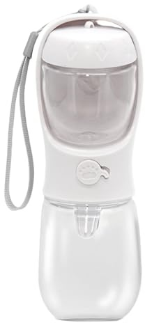 Vaso para gatos al aire libre, vaso de agua para paseos de perros, vaso para beber al aire libre a prueba de fugas, dispensador de agua multifunción para perros, para caminar, camping, casa, viajes