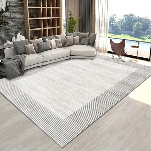Kunsen 200X250CM Teppich Baby Abstrakte Geometrie, Wohnbereich, Schlafzimmer einfach zu pflegen Flokati Teppich Mehrfarbig Gartenteppich Teppich Eingang