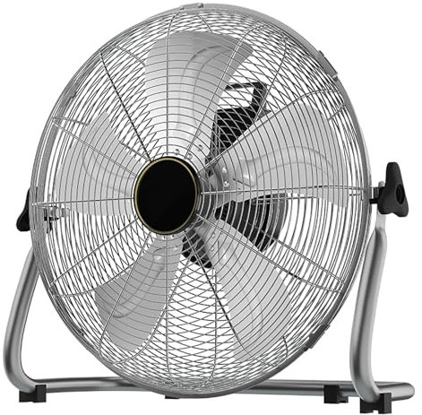 SFNIOKFG Oscillating Floor Fan Heavy Duty Residential/Commercial/Industrial Fans with Aluminum Blades and Adjustable Angle for Garages, Shops, Warehouses, Yards, Factories, and Homes. (Size : 18)