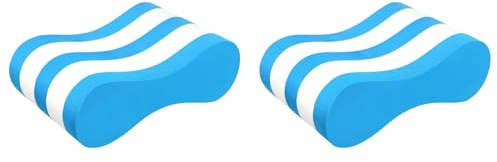 Remingtape 2 x pull buoy ben float – poolträningshjälp, ben- och höftstöd för vuxna, barn och nybörjare, för simstilar