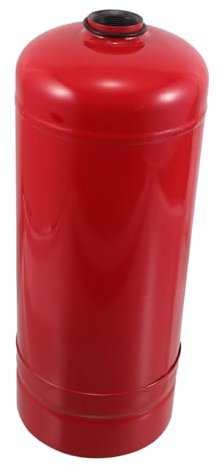 PartyKindom 2kg Extincteur Portatif Vide pour Voiture Et Maison Réservoir Acier Haute Pression De Rechargeable pour Sécurité Domestique Et Bateau