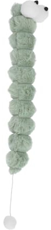 Toddmomy Peluche pour Chat à l'herbe à Chat Douce Et Interactif en Peluche Longue Coussin Farci Stimulant pour Intérieur Jouet Ludique pour Chatons