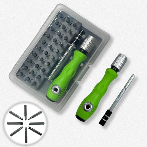 ILOVMUP - 32 in 1 Precision Screwdriver Set Mini Kit, Magnetic Small Repair Tool Set, Mini Repair Tool Kit with Torx, Phillips, Star for PS5, Glasses Screwdriver for PC Computer, Laptop, Phone