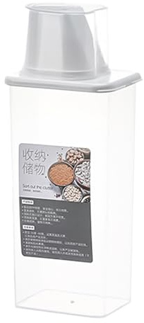 Cereal Storage Box – Hermetic Container with Spout Unit Device System, Rice Dispensing System Unit for Food Container | Ga Organization