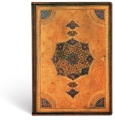 Paperblanks - Safawidische Bindekunst - Notizbuch Midi Flexi Liniert, 176 Seiten, Midi (180 x 130)
