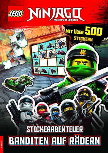 LEGO® NINJAGO® - Stickerabenteuer – Banditen auf Rädern: Mit über 500 Stickern