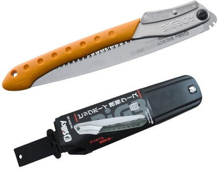 Silky BigBoy 2000 Klappsäge gelb, extra grob + Big Case | Zugsäge 360 mm