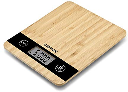 G3 Ferrari G20087 Natura Kitchen Balance de cuisine électronique en bambou