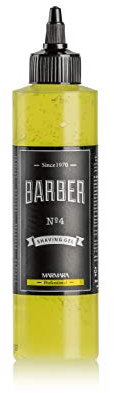 Barber Marmara Shaving Gel No.4 Men 250ml Rasiergel Transparent Männer Rasur Herren nicht-schäumend präzise Rasur der Bartkonturen (No.4)