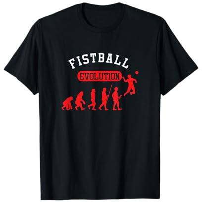 Faustball Fistball Spieler Evolution Entwicklung Geschenk T-Shirt