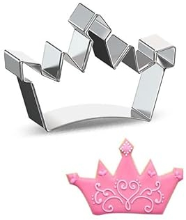 Krone Ausstechformen, King Charles III's Krönung Kronenform Keks/Fondant Ausstecher für Spaß Zeit mit Kindern (Stil 3)