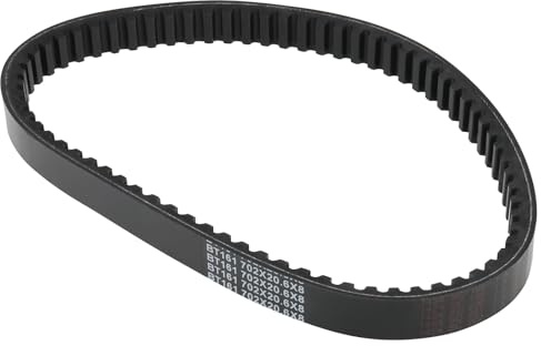 SG Store 1x Cinghia Per Tosaerba GT37419 Parte Di Ricambio AUC13704 Cinghia Di Trasmissione MIA12479 Compatibile Con John Deere D105 E100 X105 X106 Tosaerba 702x20.6x8mm
