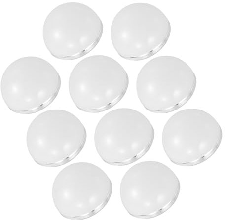 Abat-jour Hémisphérique LED Blanc, Lot de 10, pour Petits Bulbes