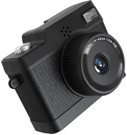 KACCDE Cámara retro 1080P grabadora de video con luz integrada para capturar momentos de vida 1080P 720P cámara retro