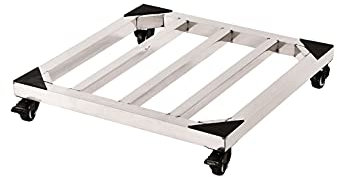 Support mobile réglable pour machine à laver, sèche-linge, réfrigérateur, largeur 30–60 cm, hauteur 11 cm, base universelle pour meubles et lave-vaisselle, durable et robuste.