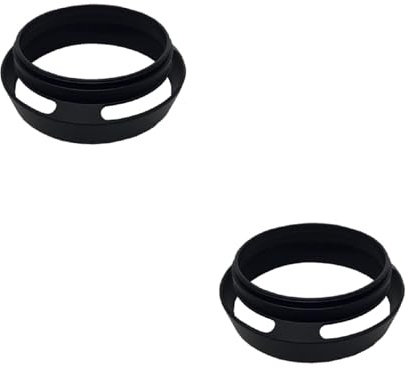 Paraluce di ricambio per obiettivo della fotocamera, 37 mm, 40,5 mm, 43 mm, 46 mm, 49 mm, 52 mm, in metallo ventilato, paraluce a vite in metallo ventilato da 37 mm, 40,5 mm, 43 mm, 46 mm, 49 mm, 52